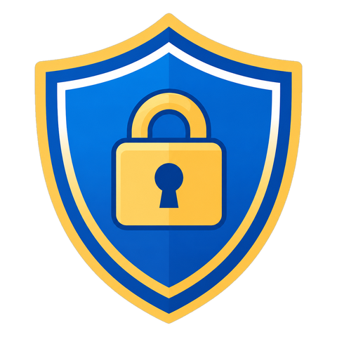 Shield with lock